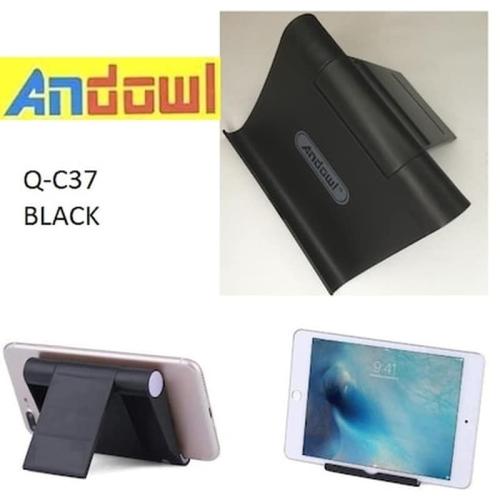 Ρυθμιζόμενη Βάση Κινητού Τηλεφώνου Και Tablet Μαύρη Q-c37 Andowl