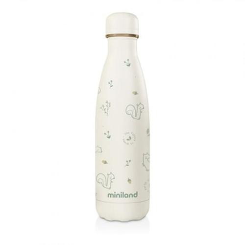 Miniland Θερμός Υγρών Από Ανοξείδωτο Ατσάλι Natur Bottle 500ml Chip - Ml89345