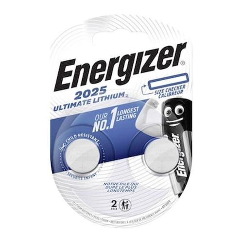 Buttoncell Ultimate Lithium Energizer Cr2025 Τεμ. 2