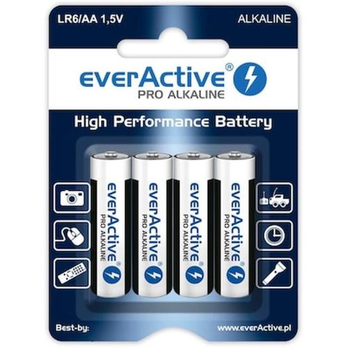 Μπαταρία Alkaline Batteries Everactive Pro Alkaline Lr6 Aa - Blister Card - 4 Pieces