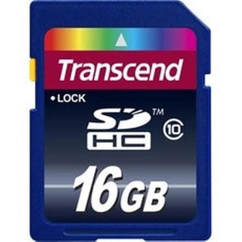 Κάρτα Μνήμης Sdhc Transcend 16gb 16/20 Cl.10sdhc