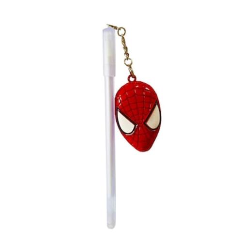 Σούπερ Στυλό Spiderman Με Μεταλλικό Κόκκινο Κεφάλι Γνήσιο Marvel Super Spidernman Pen Μαύρης Γραφής