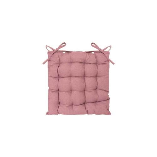 Τετράγωνο Μαξιλάρι Καρέκλας Σκαμπό Σε Ροζ Χρώμα, 38x38 Cm, Chair Cushion