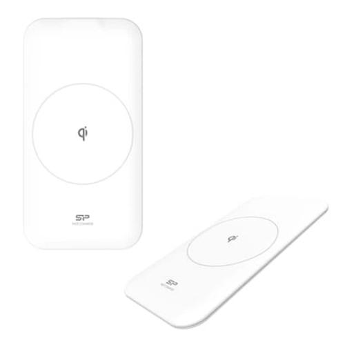 Wireless Charger Silicon Power Qi210 5w/10w (android) - 7.5w(ios) 9v/5v Micro Usb White Pack Or
