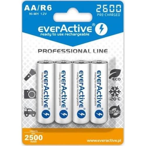 Επαναφορτιζόμενη Μπαταρία Everactive Professional Line Evhrl6-2600 2600mah