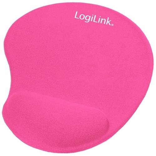 Mousepad Logilink Silcon Wrist Pink