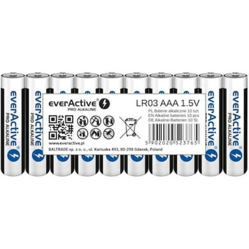 Μπαταρία Alkaline Batteries Everactive Pro Alkaline Lr03 Aaa - Shrink Pack - 10 Pieces