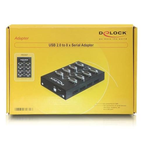 Usb Hub Serial Delock 8 Port 1x Usb To 8x D Sub9