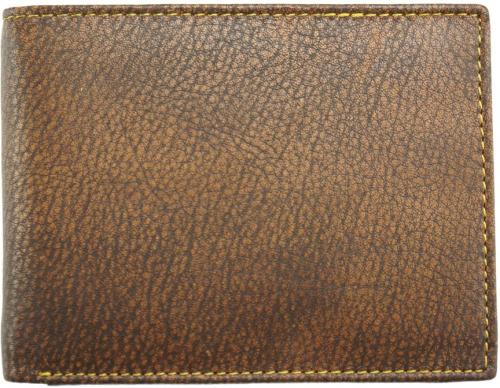 Ανδρικό Δερμάτινο Πορτοφόλι Alfonso Firenze Leather ZA862 Tan