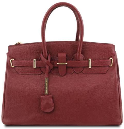 Γυναικεία Τσάντα Δερμάτινη Tuscany Leather TL141529 Κόκκινο