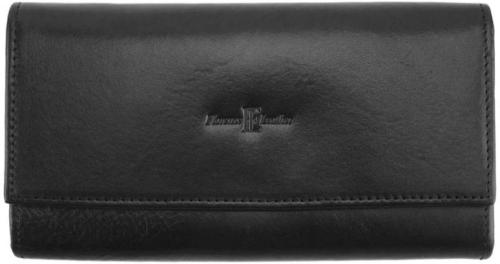 Γυναικείο Δερμάτινο Πορτοφόλι Carlotta Firenze Leather 5420 Μαύρο