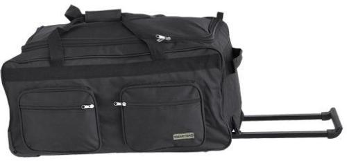 Τσάντα τρόλεϊ - σακ βουαγιάζ με ρόδες Colorlife 99818 65x30x30cm Μαύρο