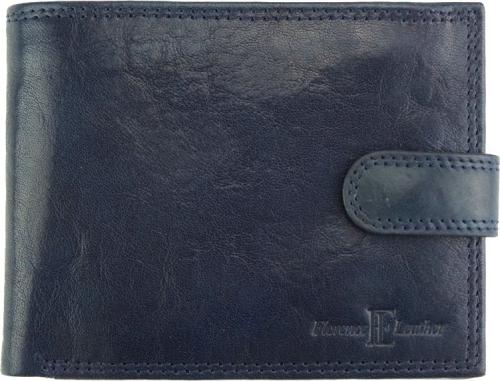 Ανδρικό Πορτοφόλι Δερμάτινο Martino V Firenze Leather PF819 Σκούρο Μπλε