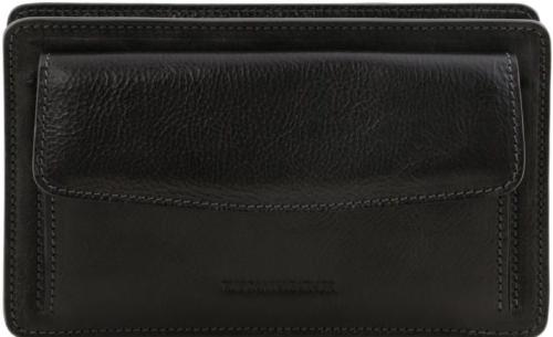 Ανδρικό Τσαντάκι Δερμάτινο Denis Tuscany Leather TL141445 Μαύρο