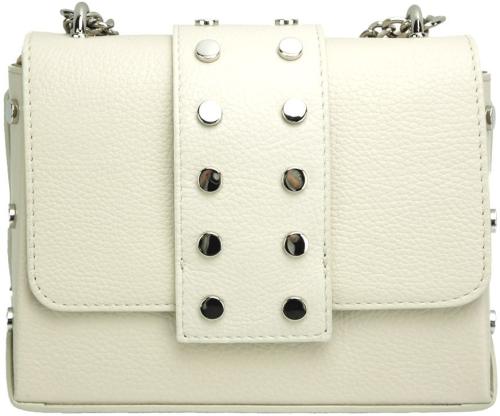 Δερμάτινη Τσάντα Ώμου Firenze Leather 9508 Μπεζ
