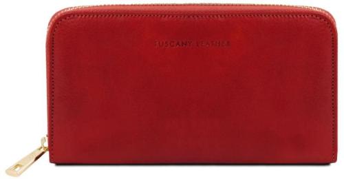 Γυναικείο Πορτοφόλι Δερμάτινο Tuscany Leather TL141206 Κόκκινο