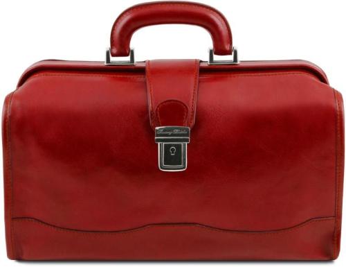 Ιατρική Τσάντα Δερμάτινη Raffaello Tuscany Leather TL141852 Κόκκινο