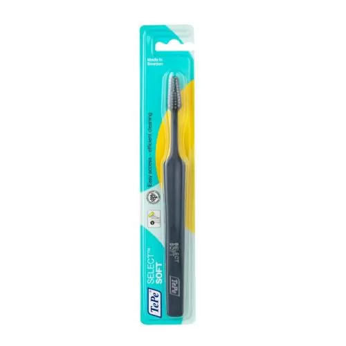 TePe Select Compact Soft Οδοντόβουρτσα Μαλακή για Αποτελεσματικό Καθαρισμό 1 Τεμάχιο - μπλε