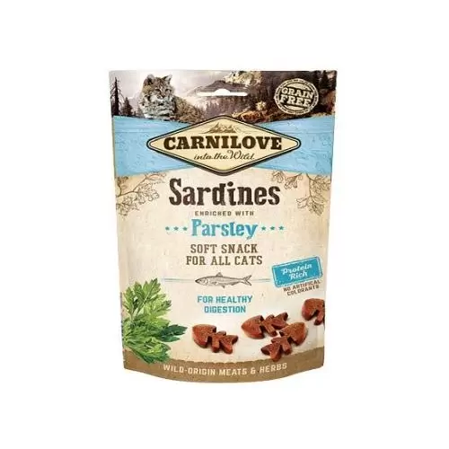 Brit Carnilove Cat Snack Crunchy or Soft 50gr
